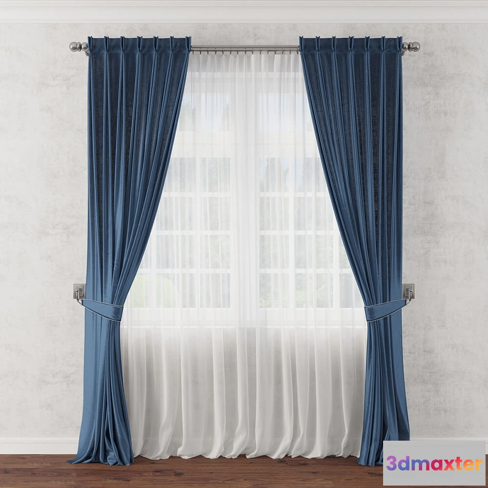 1595786 - decoration - Curtain 193 3D Max