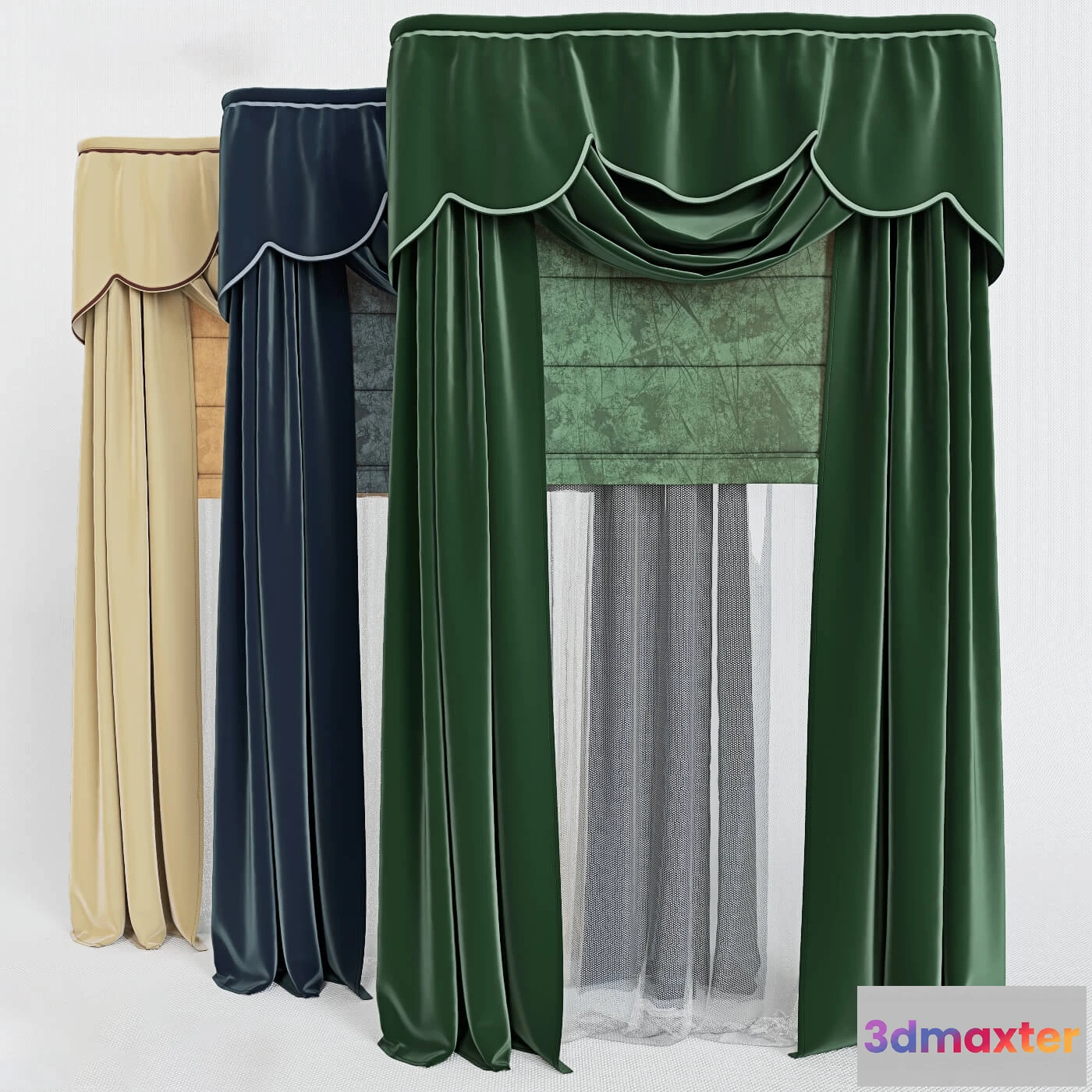 1595794 - decoration - Blind classic V39 3D Max