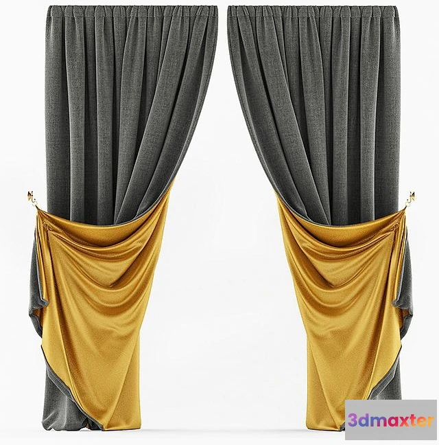 1595852 - decoration - Curtain 47 3D Max