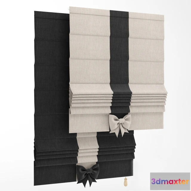 1595872 - decoration - Roman Shade 36 3D Max