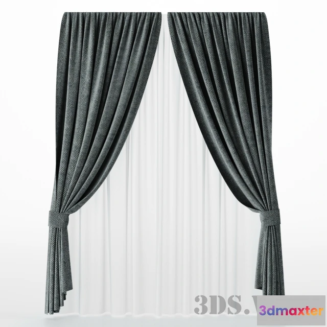 1595900 - decoration - Curtains 3D Max