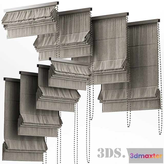 1595956 - decoration - Curtains - 21 Blinds 3D Max