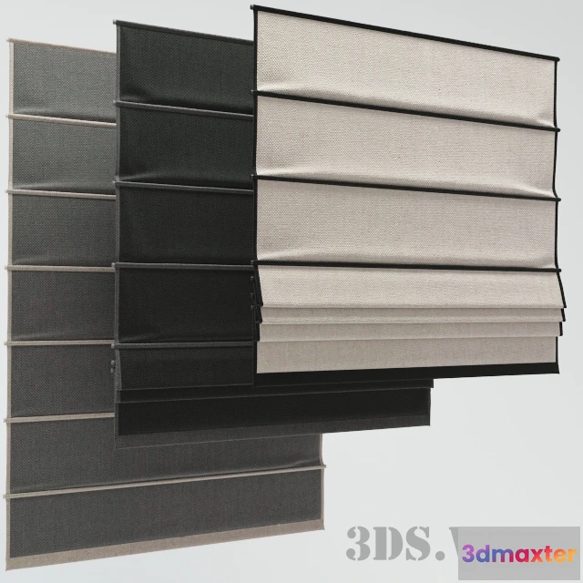1595980 - decoration - Roman Shades 3D Max