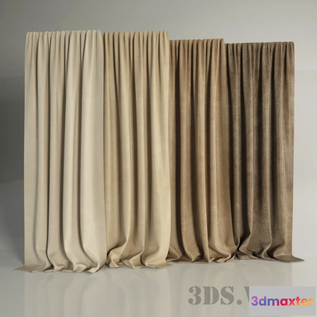 1596002 - decoration - Curtain collection 3D Max