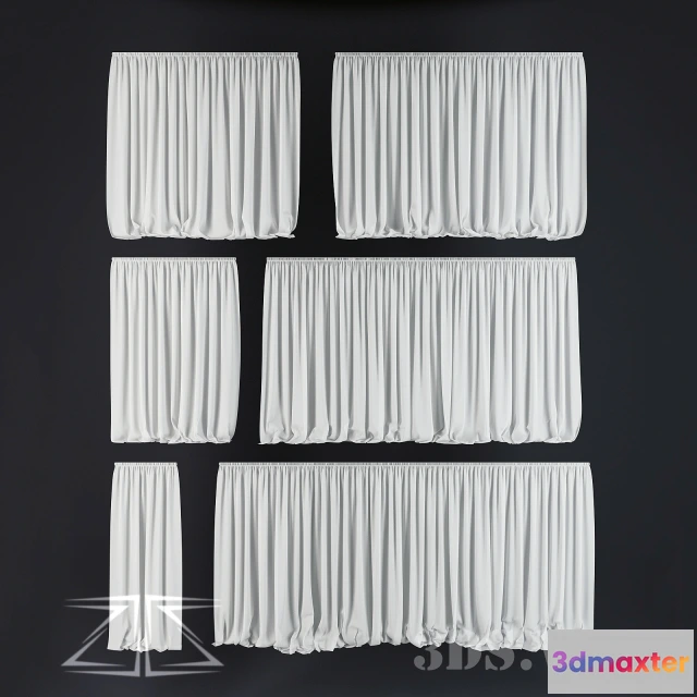 1596024 - decoration - White tulle 3D Max