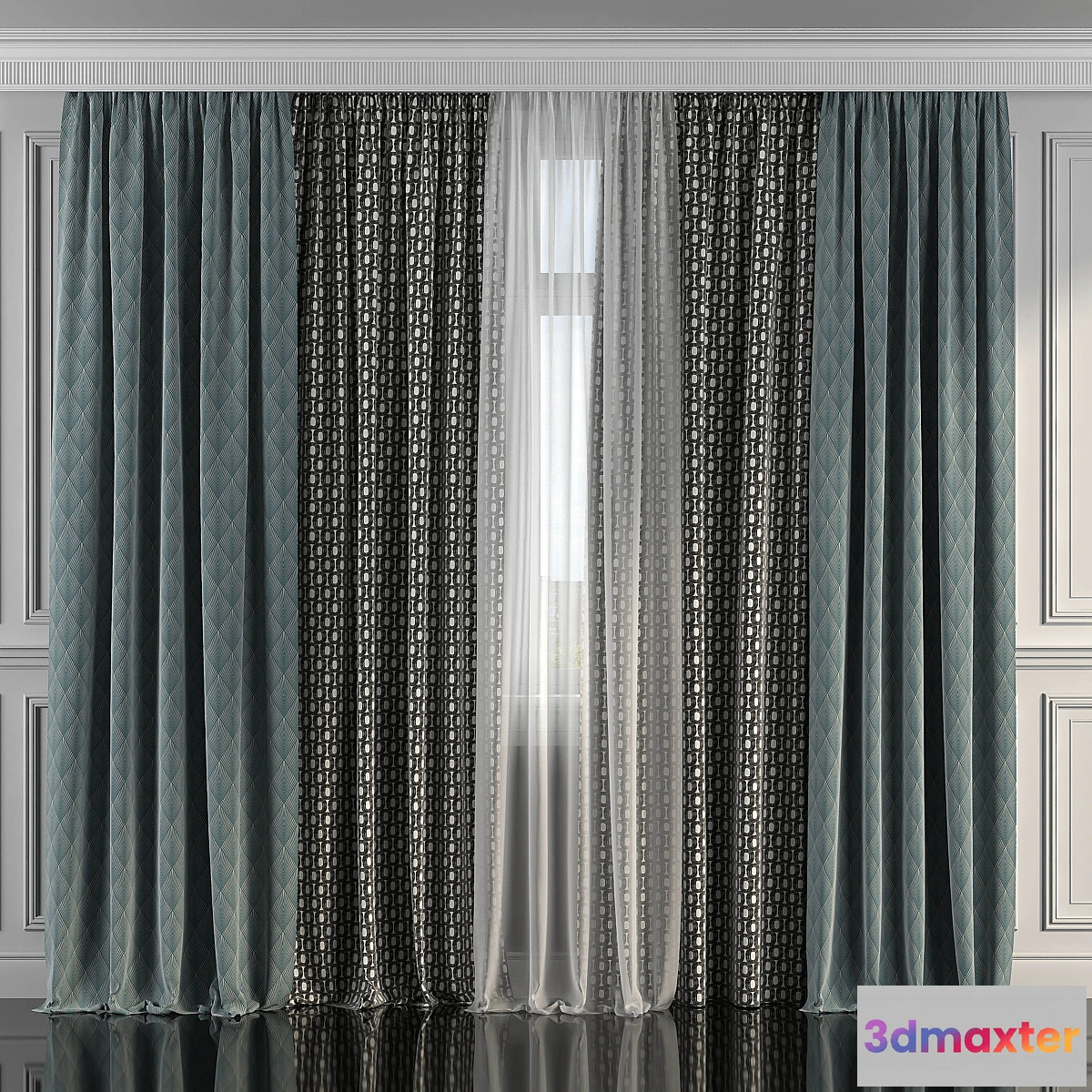 546803 - Curtains with window 286