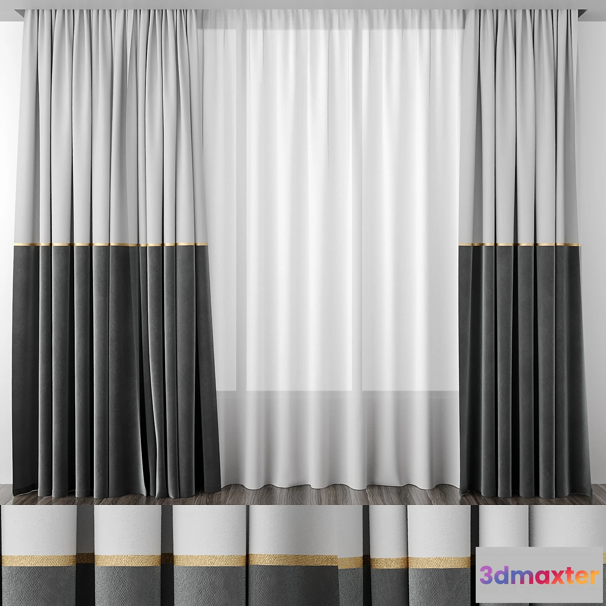 546949 - Gray curtains 50_50