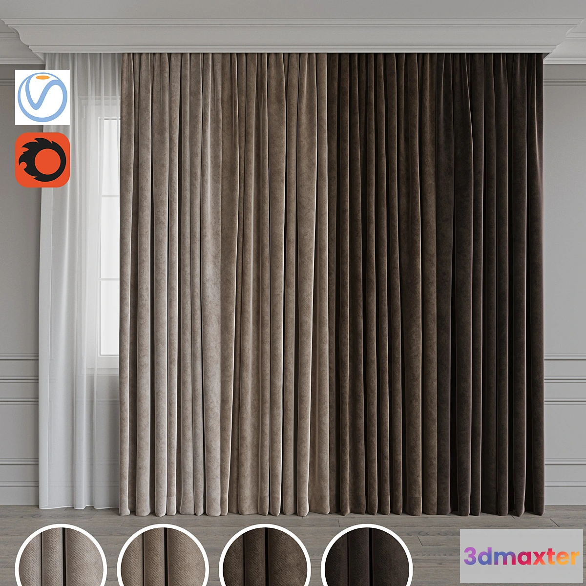 547037 - Set of curtains 66