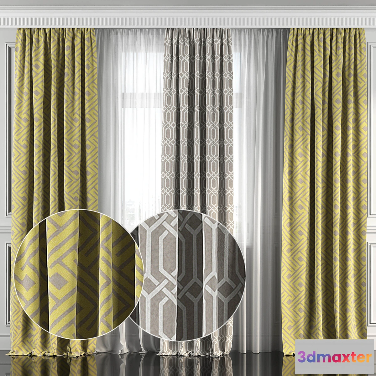547049 - Curtains with window 155