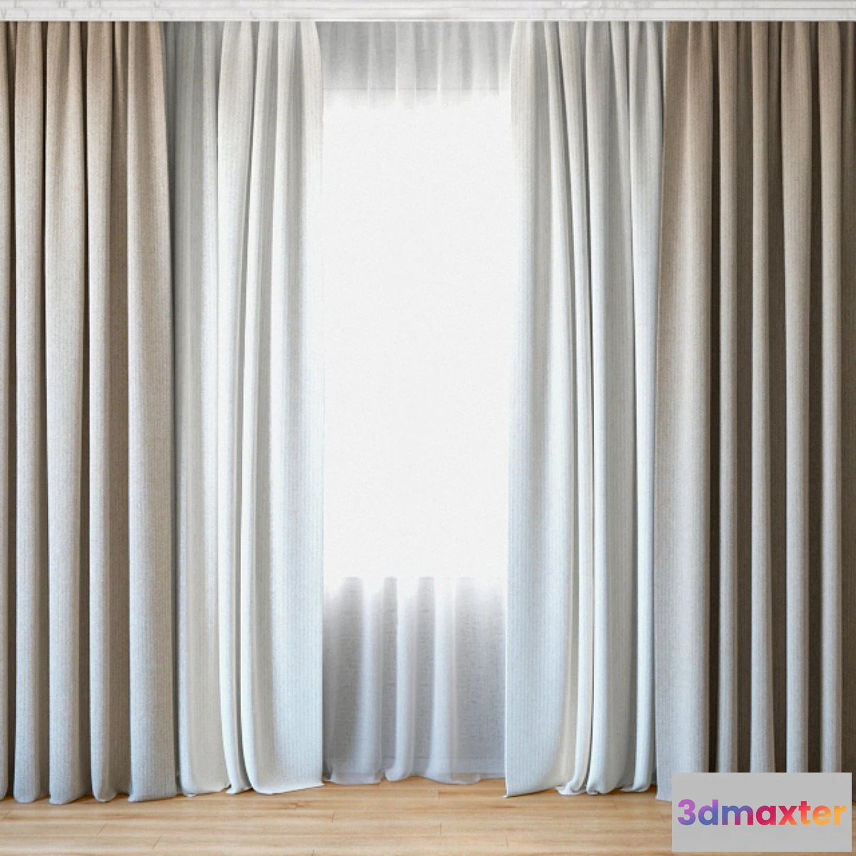 547157 - Curtains 46  Curtains with tulle