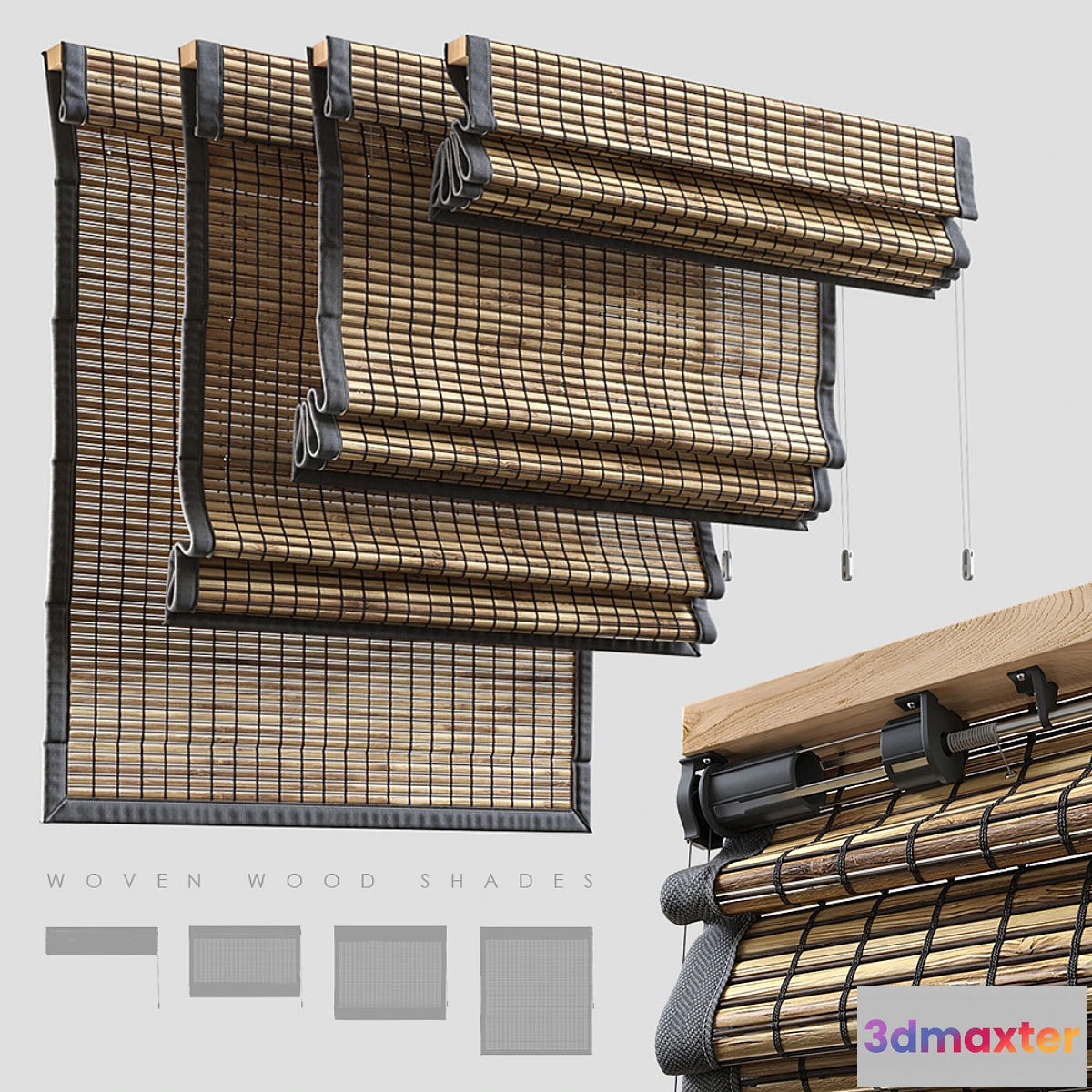 590822 - Woven Wood shades