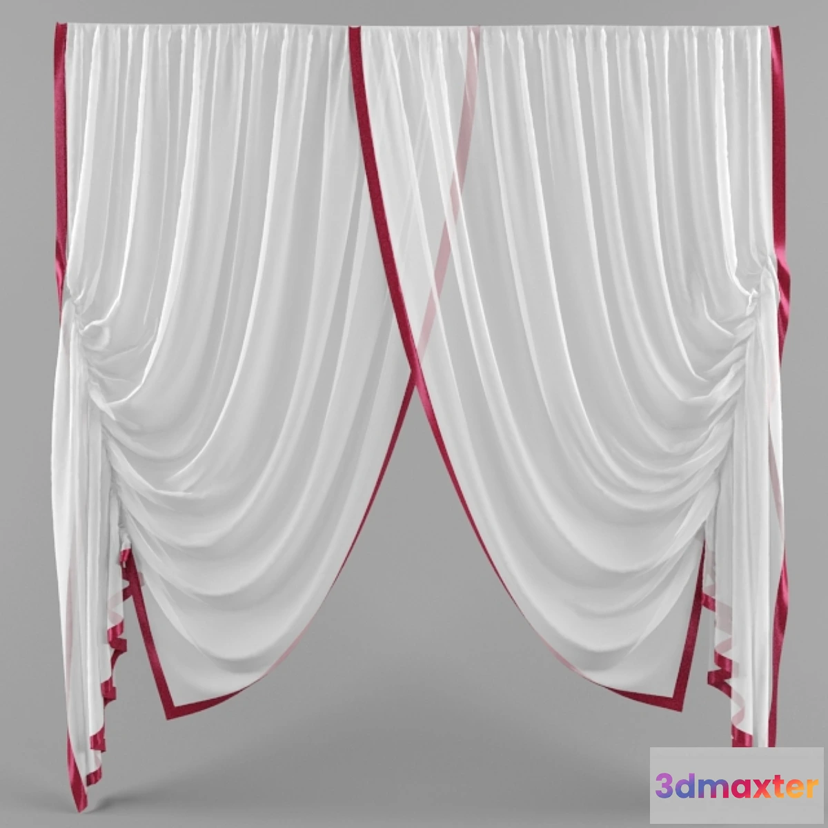 629559 - tulle with piped edging