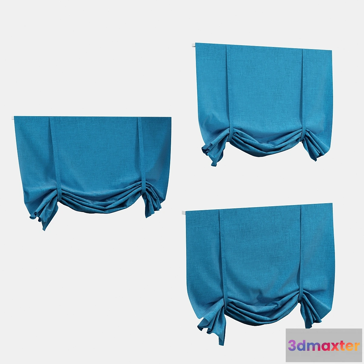 632467 - Austrian curtain (blue)