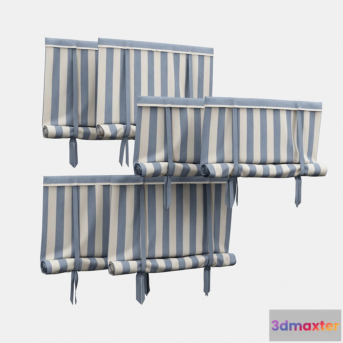 632535 - Roman blind with garters - No.3