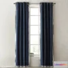634857 - RH _ TICKING STRIPE BORDER DRAPERY PANEL