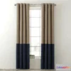 634873 - RH _ COLORBLOCK COTTON CANVAS DRAPERY PANEL