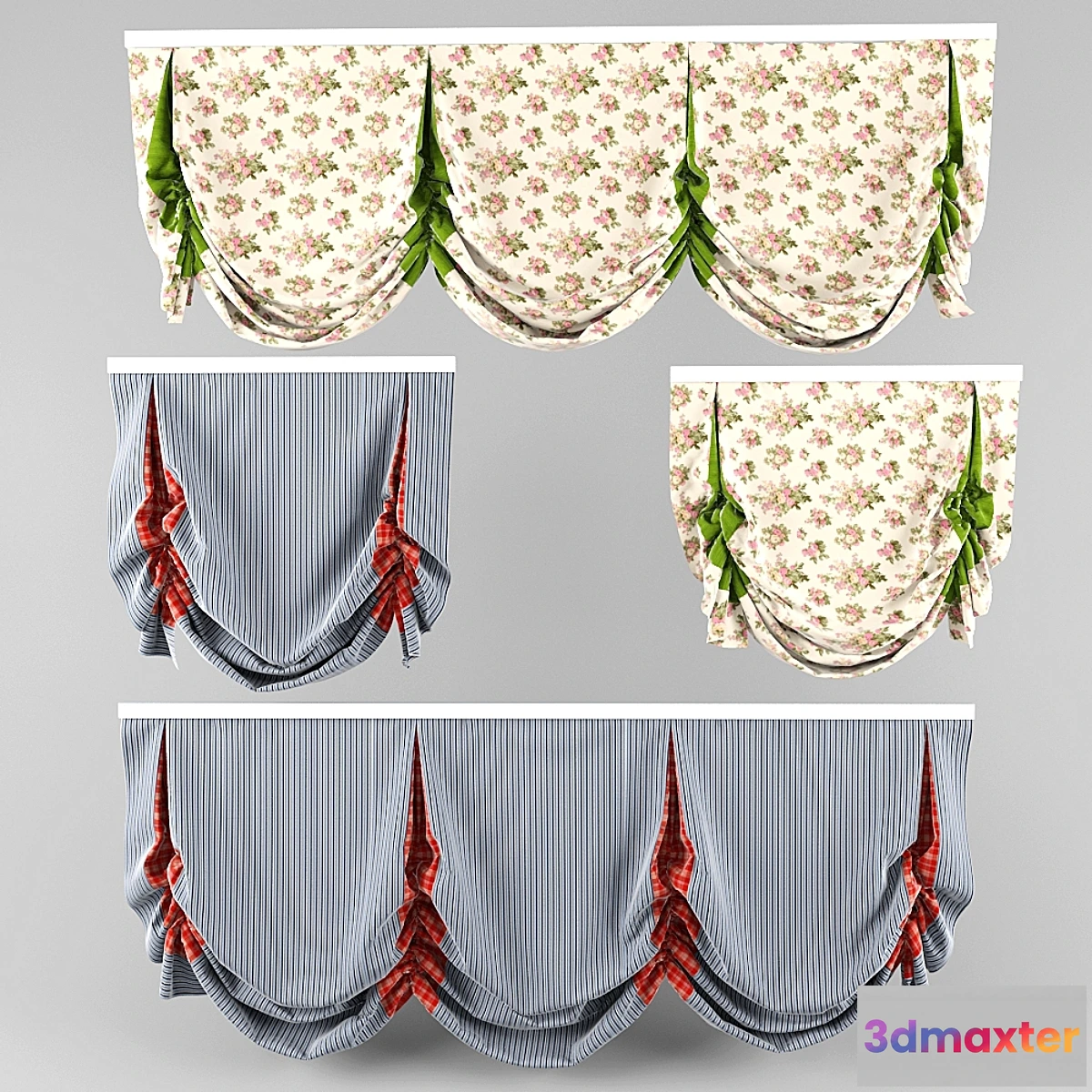 640743 - London curtain (English).