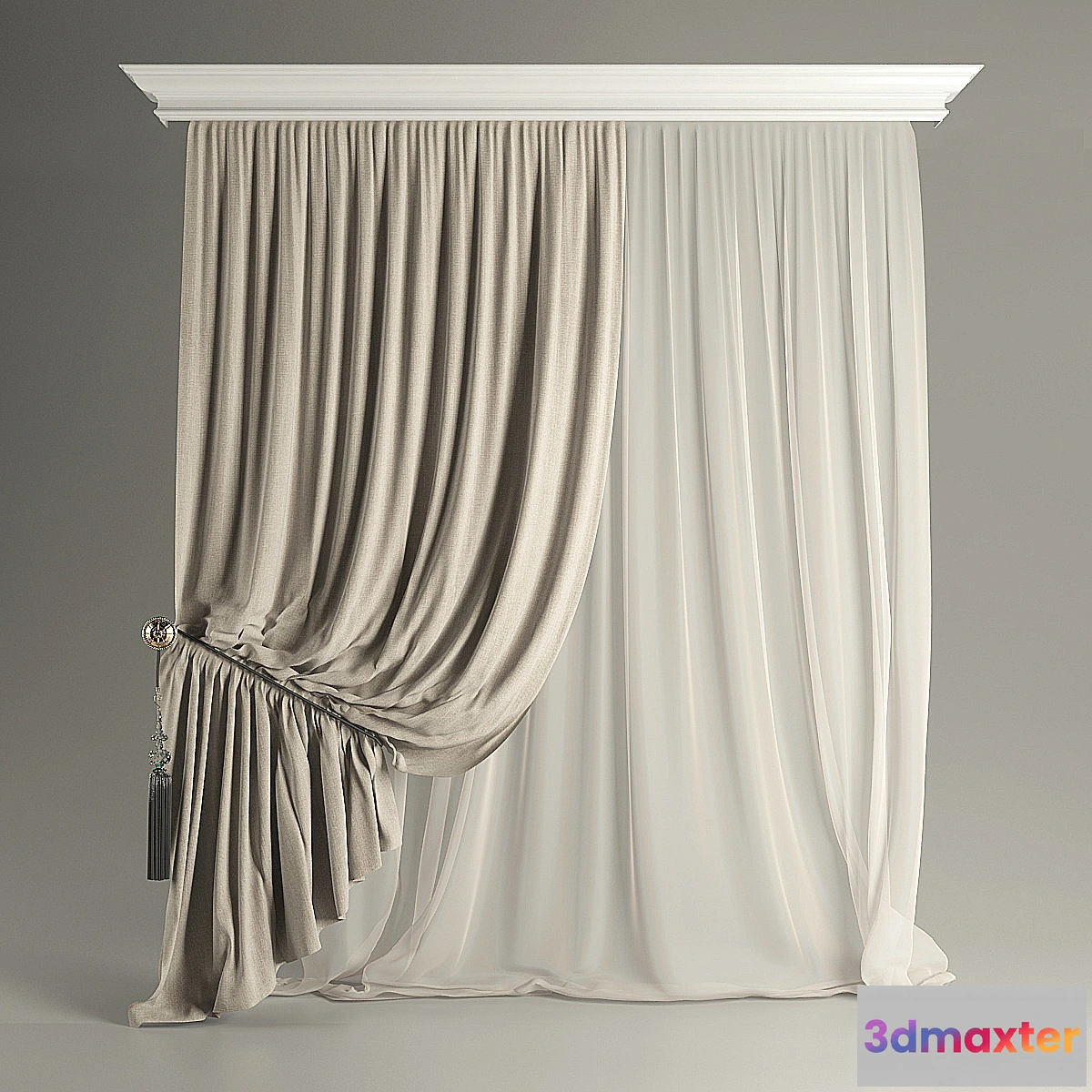 640783 - curtain with pickup