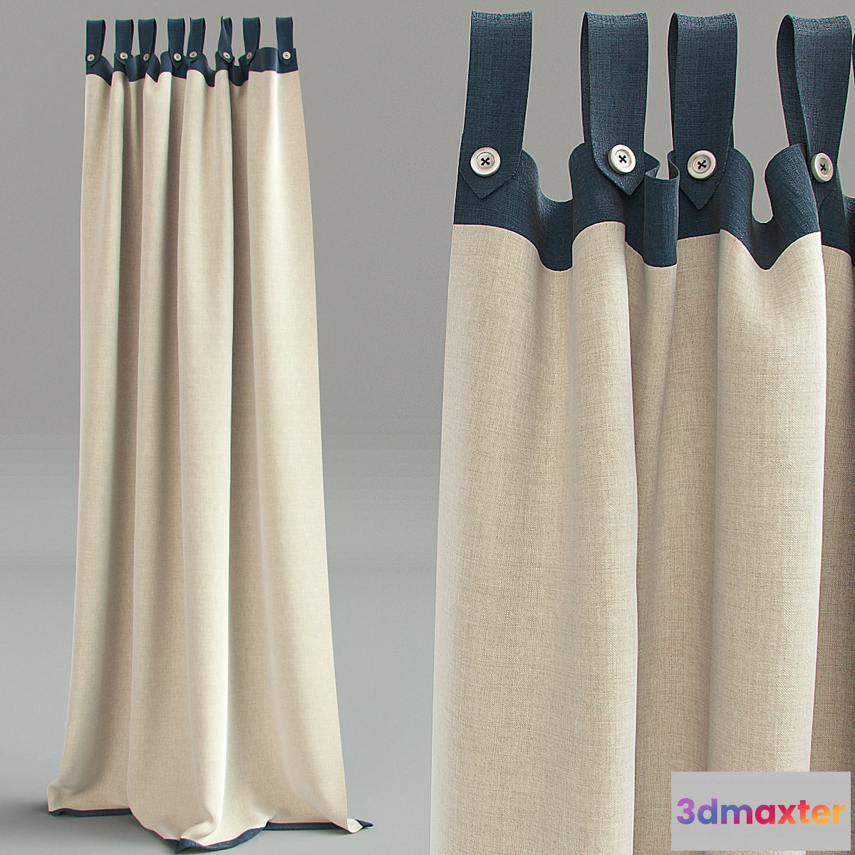 640823 - Shade buttoned