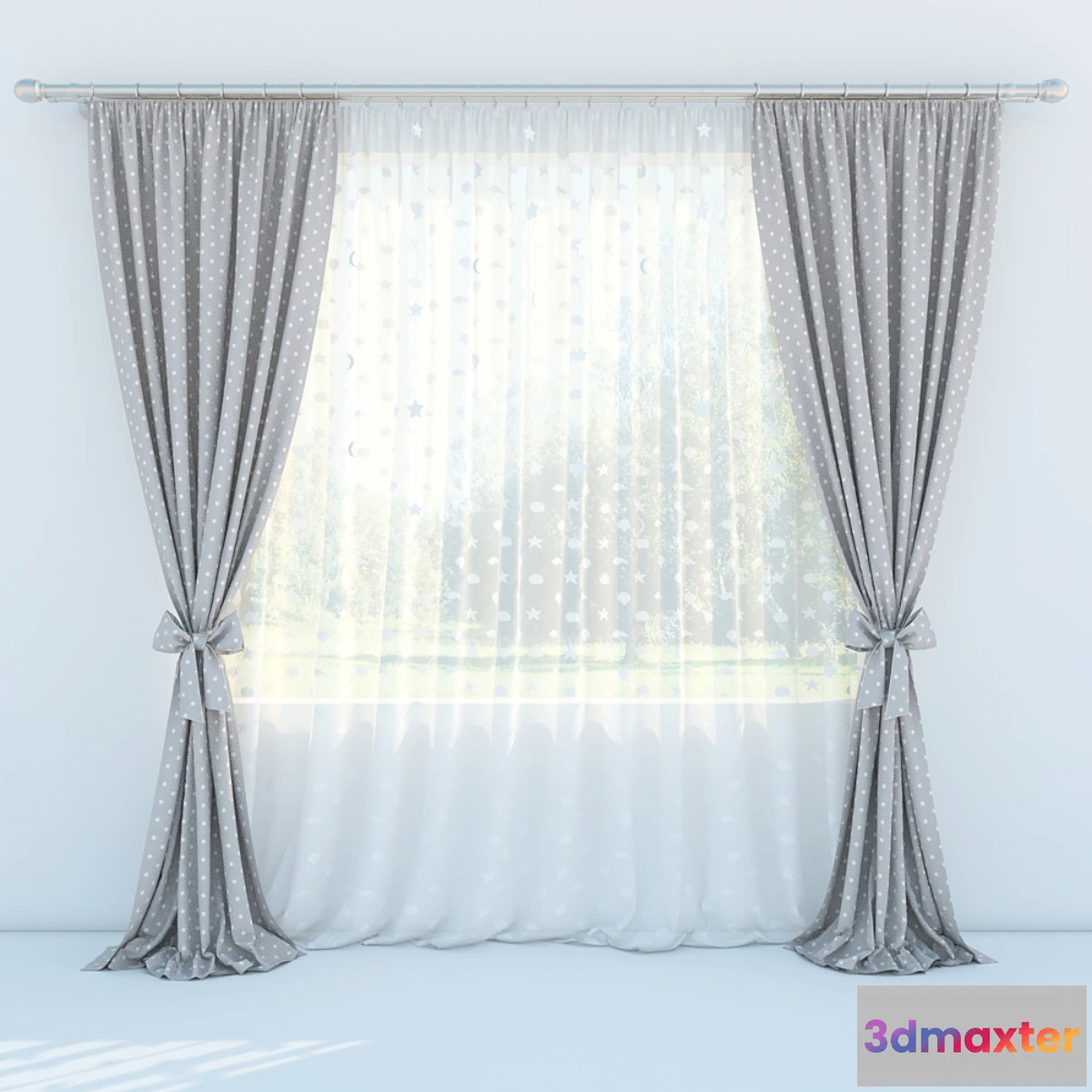 644215 - Surtains with bows & tulle