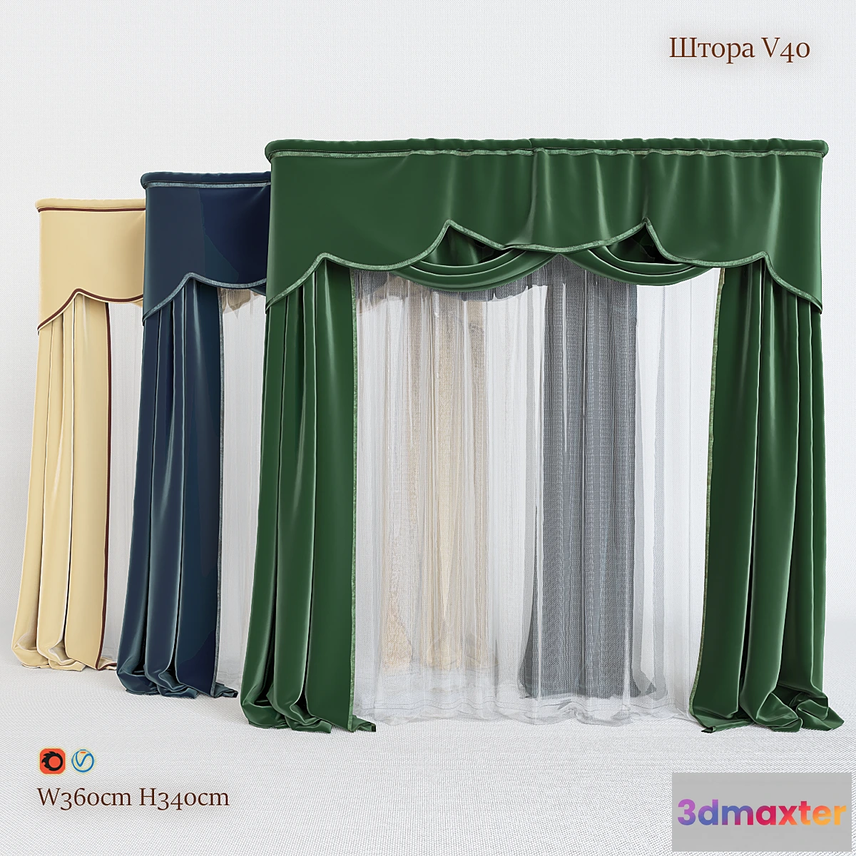 668097 - Blind classic four-poster V40