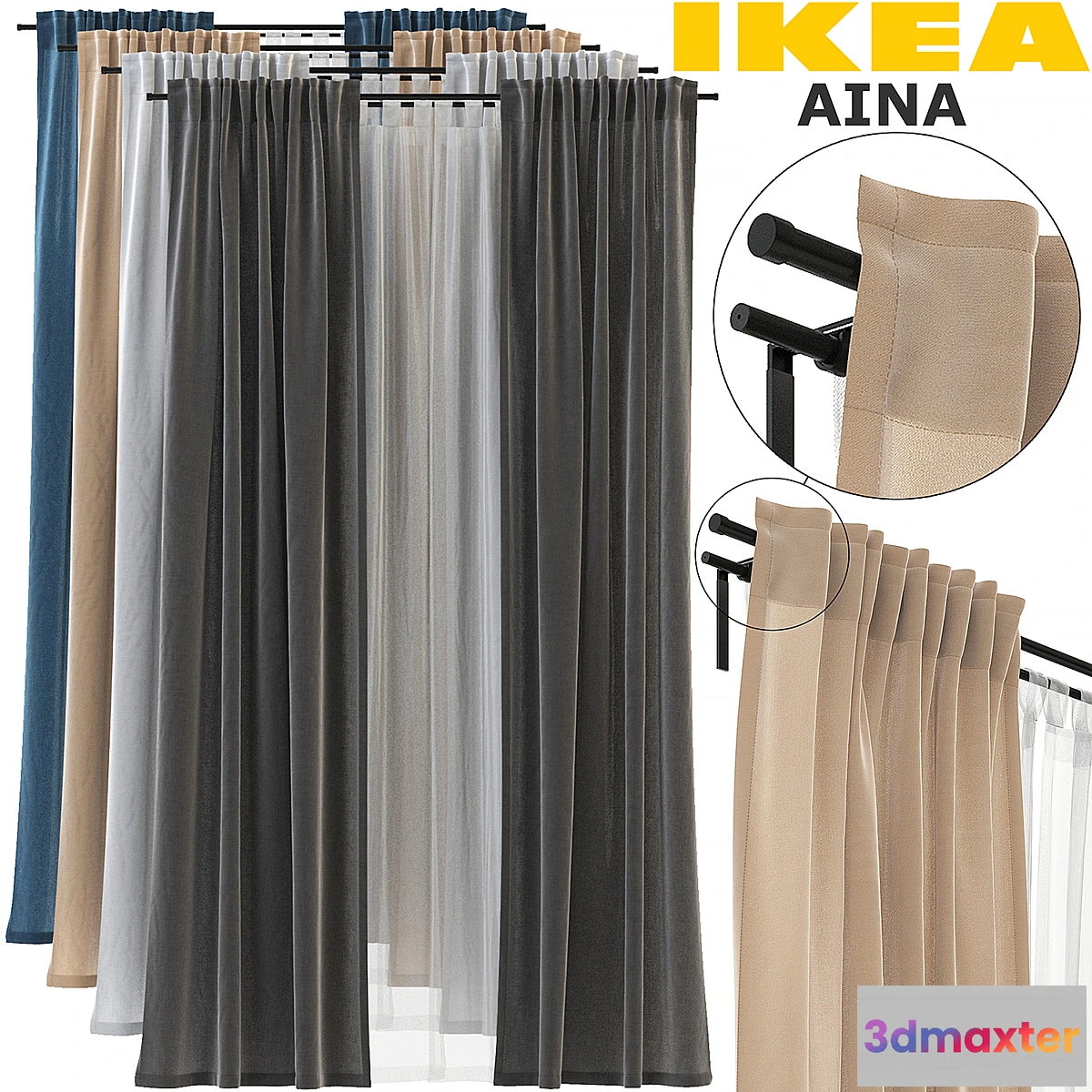 668205 - IKEA AINA MATILDA REKKA (AINA Matilda REKKA)