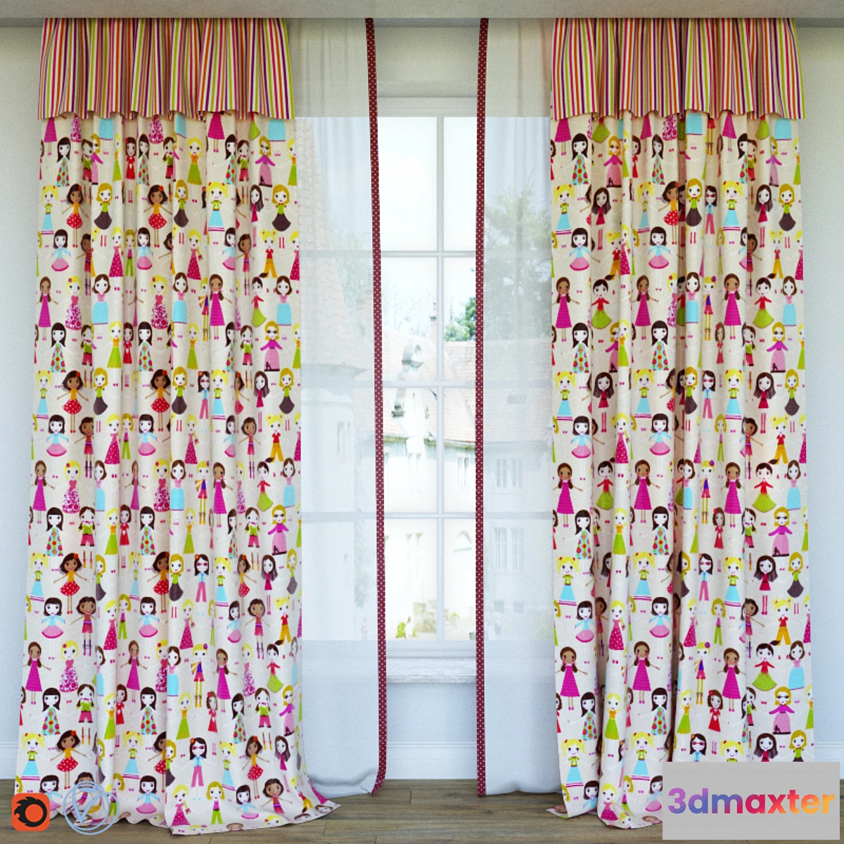 670551 - Curtains in Children