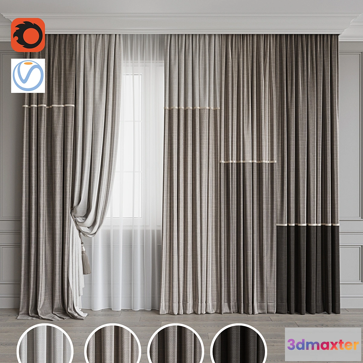 681106 - Set of curtains 99
