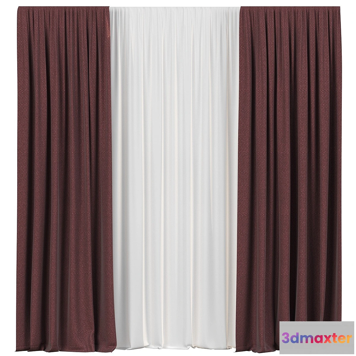 702774 - Curtains with tulle - No.2
