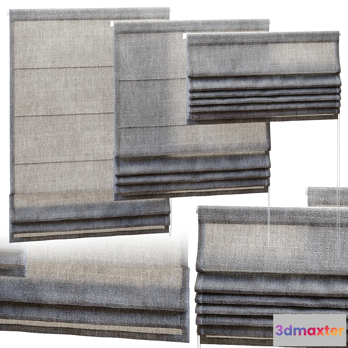 718362 - ROMAN BLINDS 700mm - No.2