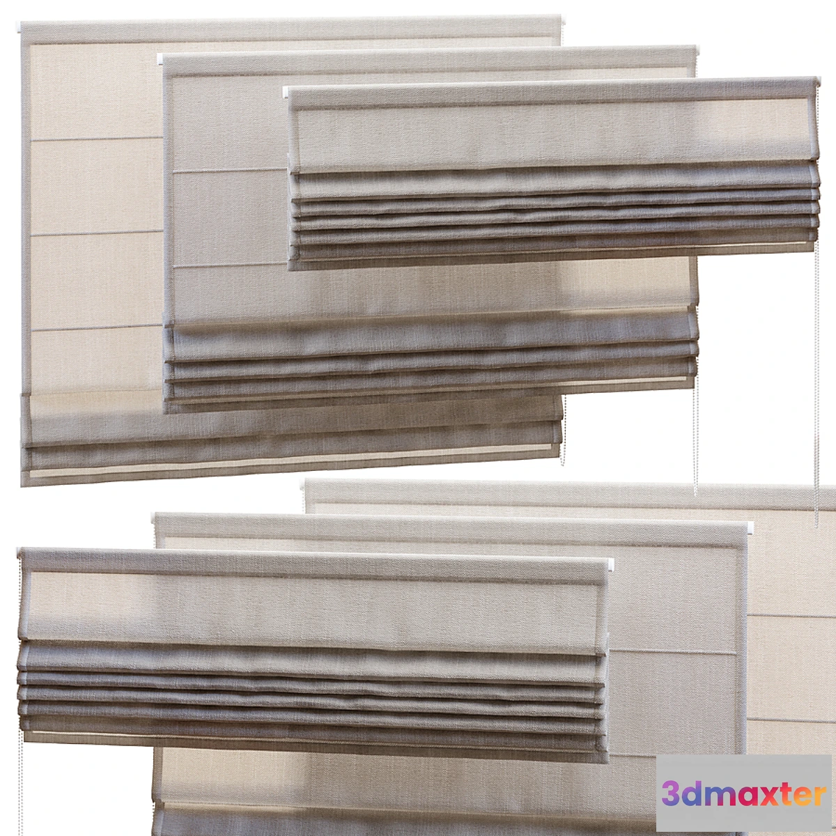 718502 - ROMAN BLINDS 1200mm - No.2