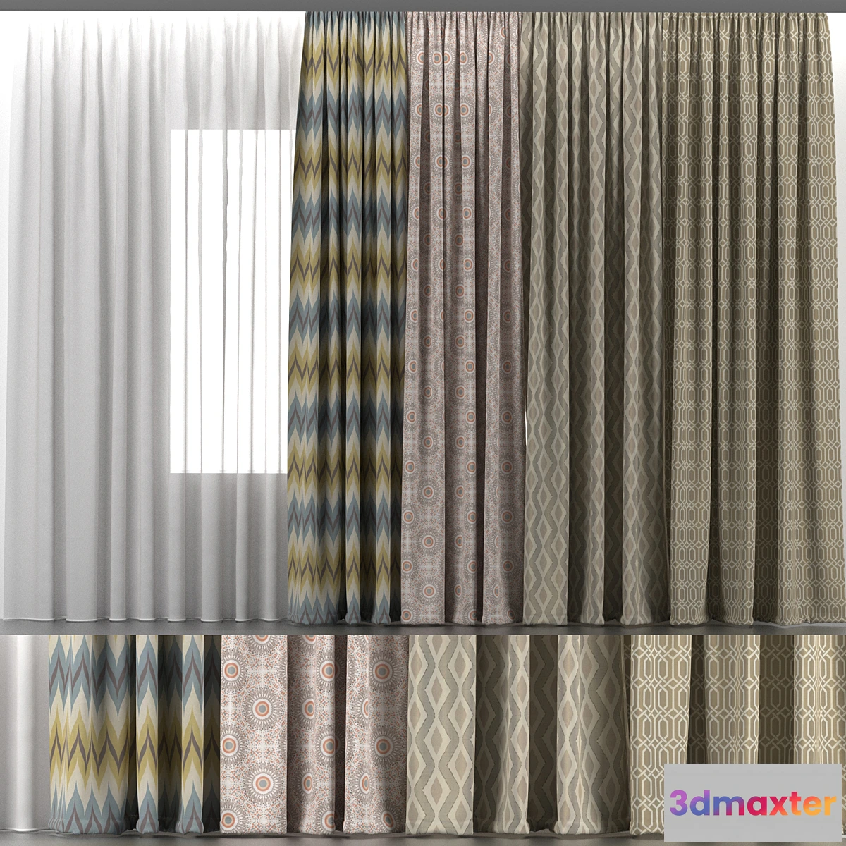 722092 - Curtains and tulle 5 - No.3