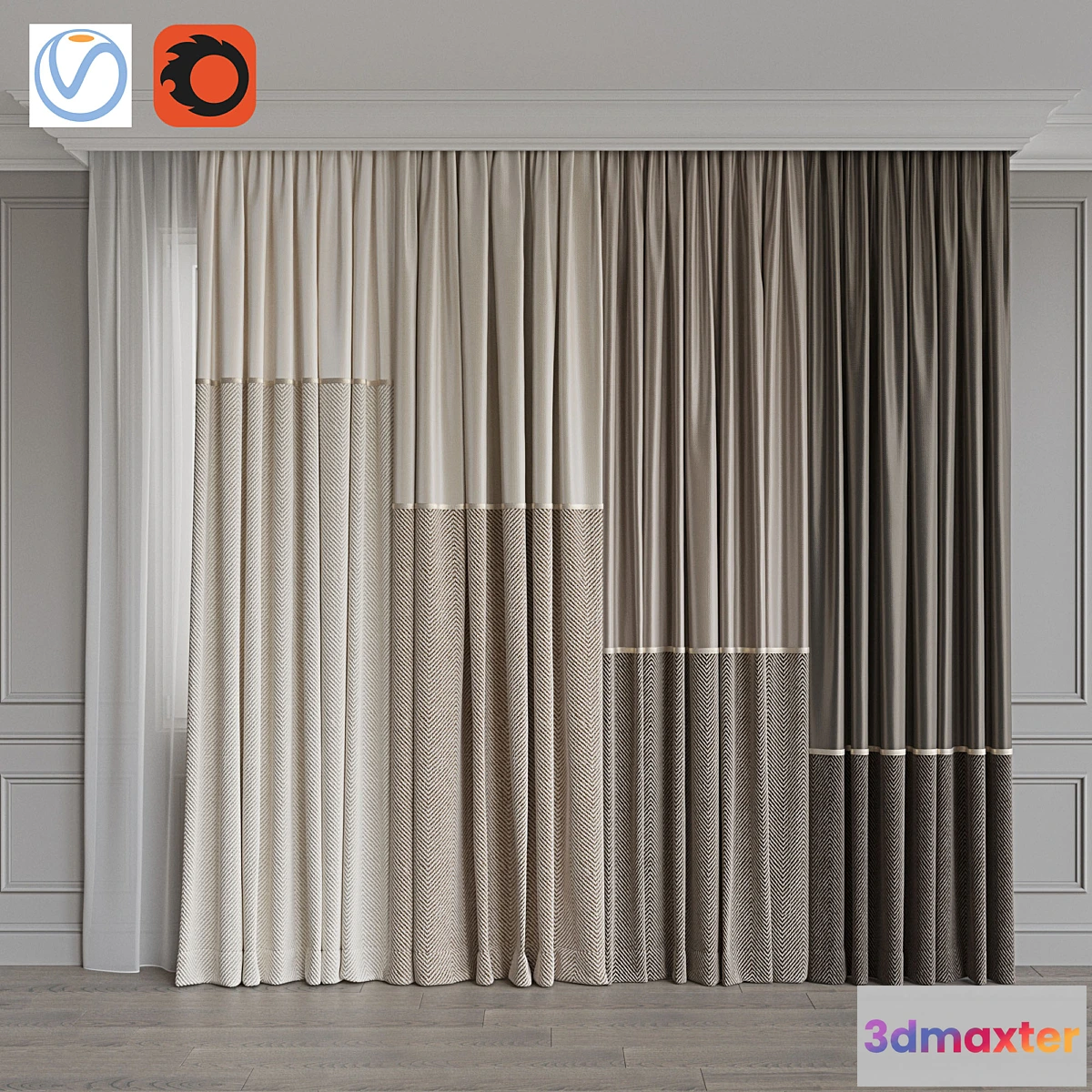768265 - Set of curtains 109