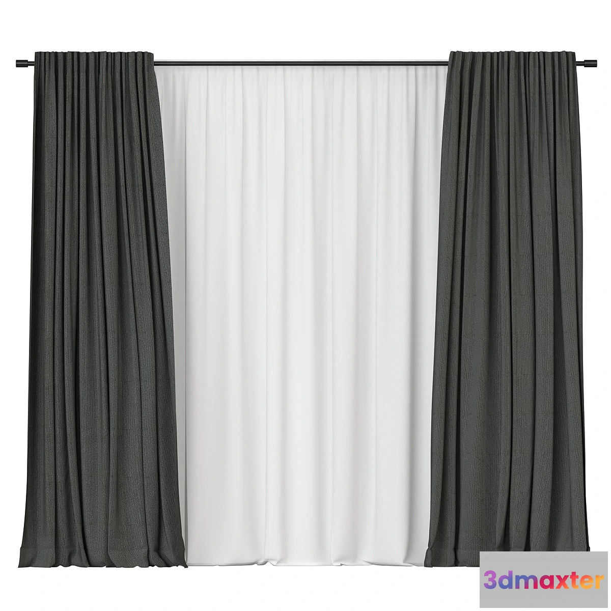 768269 - Curtains with tulle - No.4