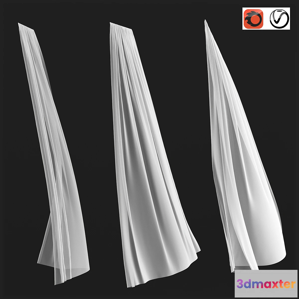 768431 - Tulle the wind set 01 vray  corona - No.2