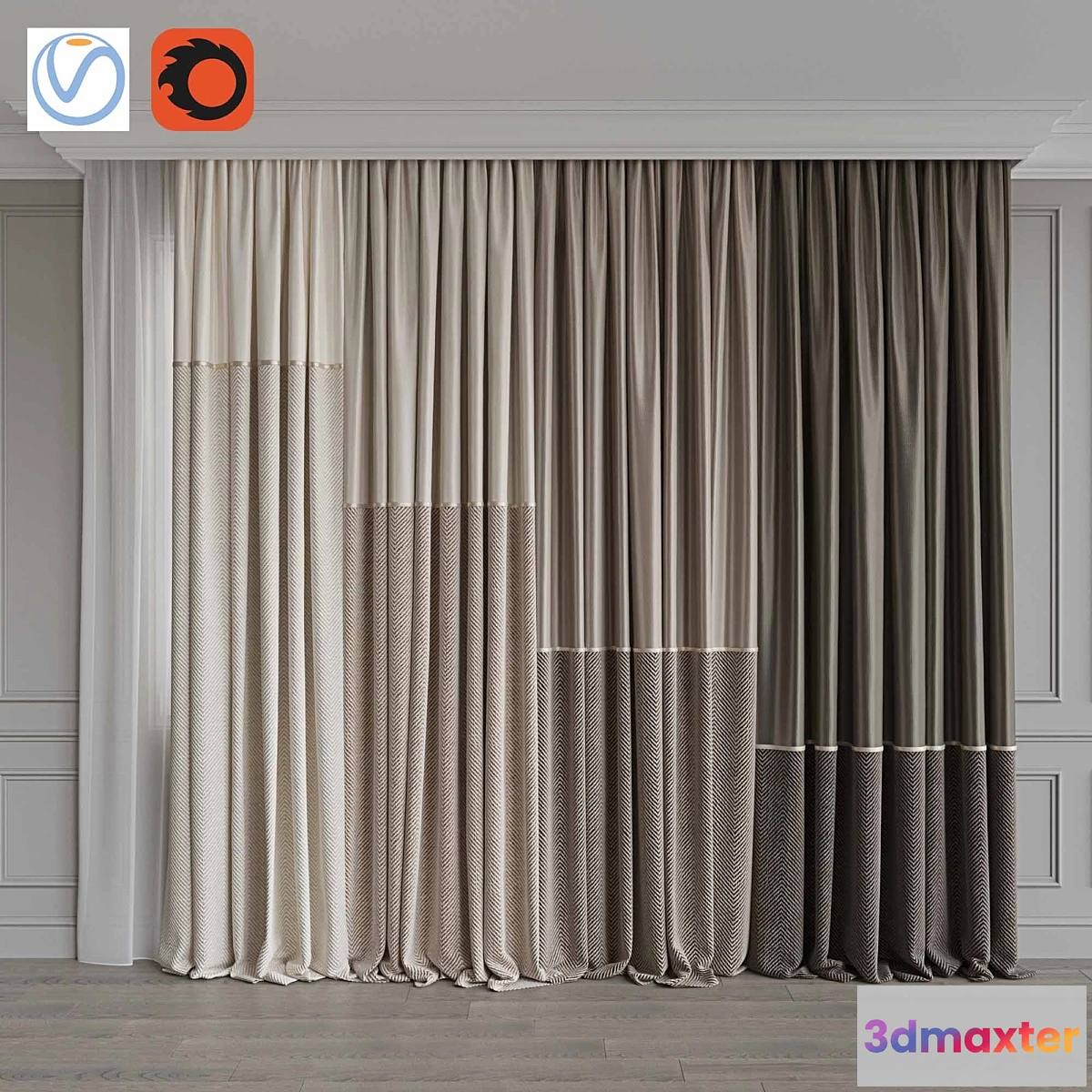 784376 - Set of curtains 111