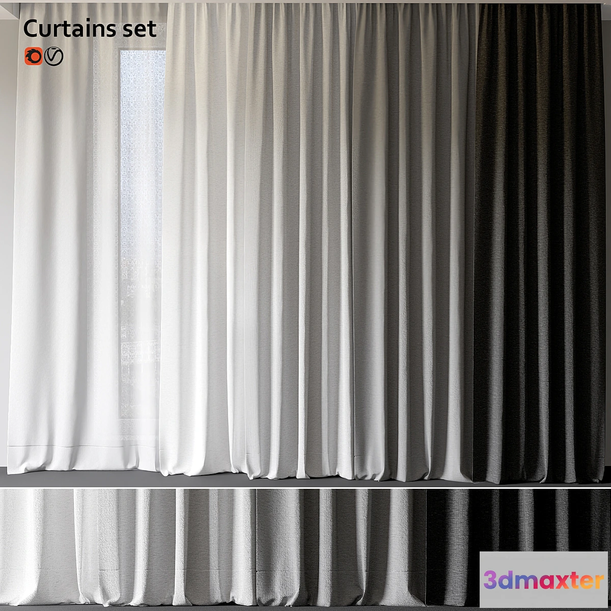 784418 - Curtains set 3 - No.2