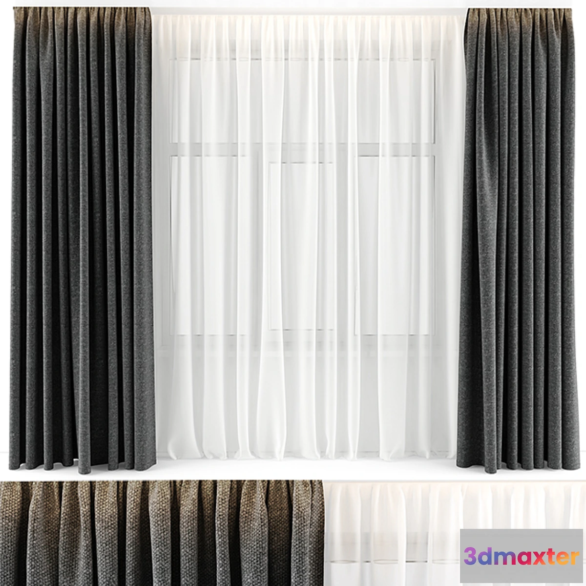 804466 - CURTAINS GREY - No.3