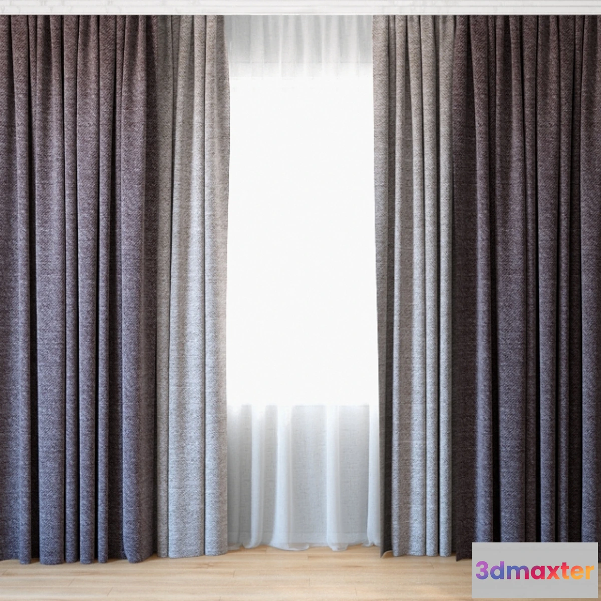 813326 - Curtains 60  Curtains with tulle