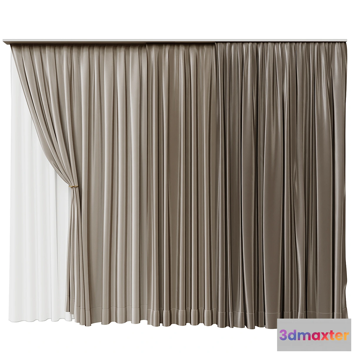 825260 - Curtains beige - No.3