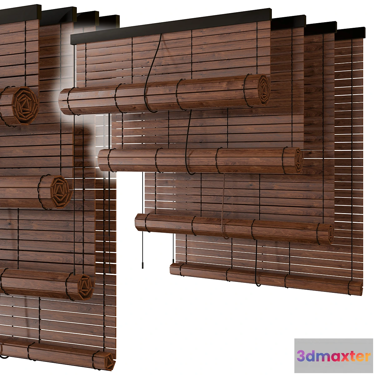 825488 - Wooden roller blind - No.3