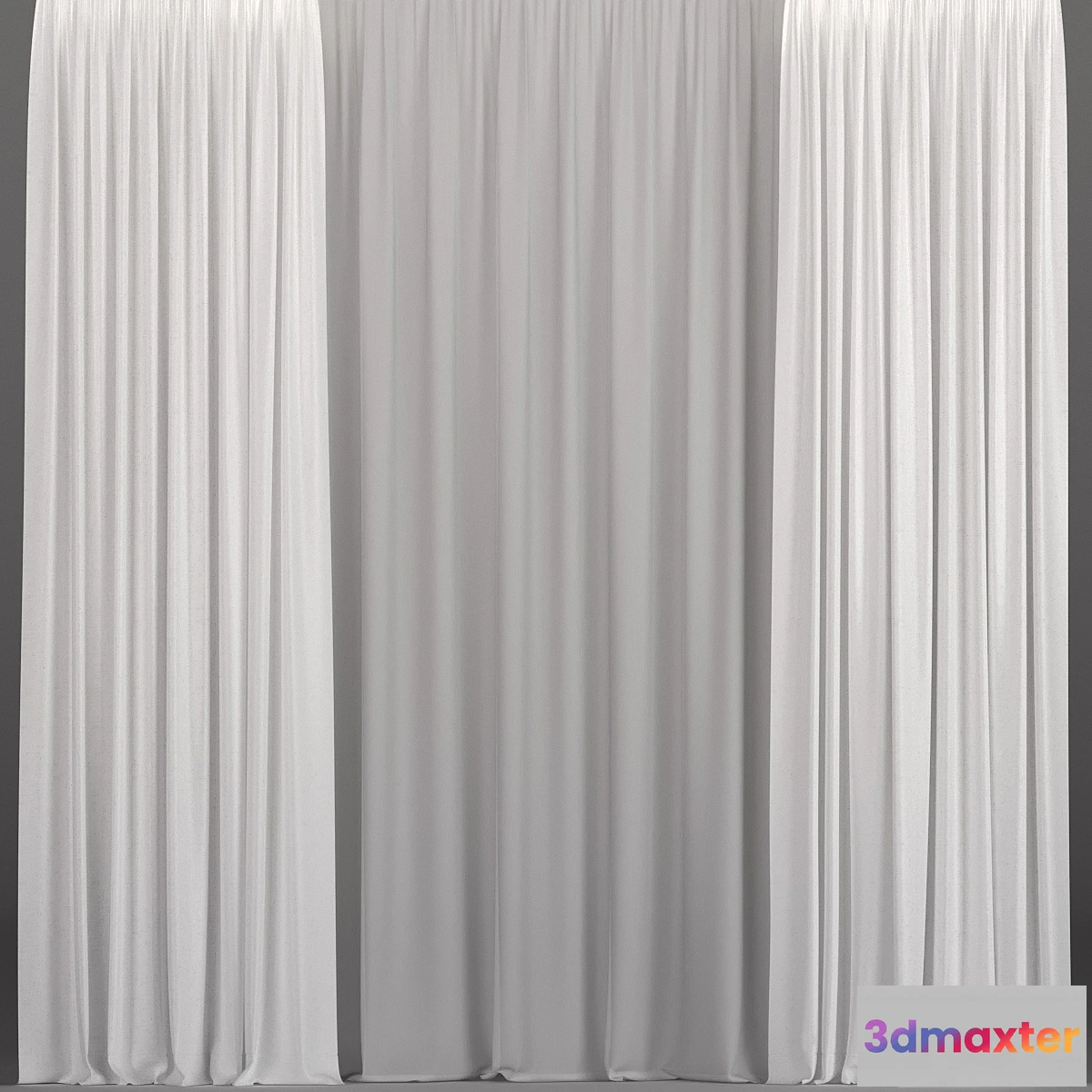 825508 - White curtains from tulle. - No.3
