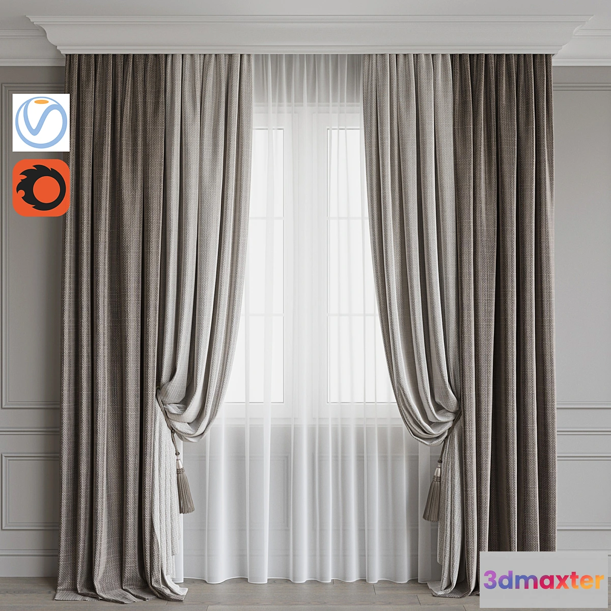 850133 - Set of curtains 79 - No.3