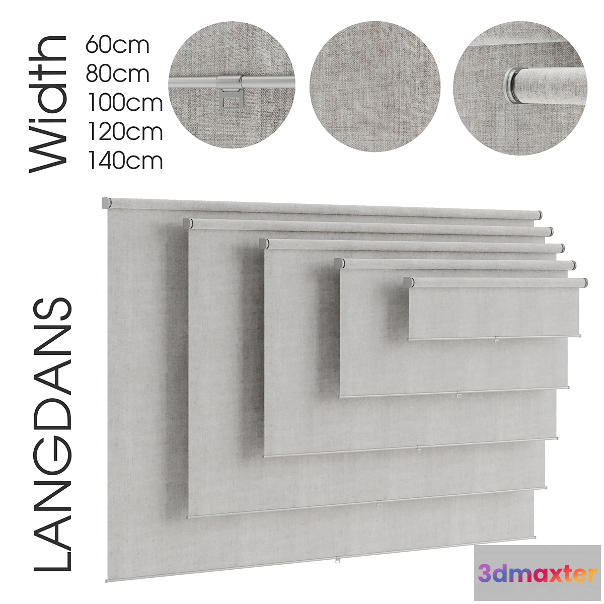 872959 - LANGDANS. Roller blind - No.4