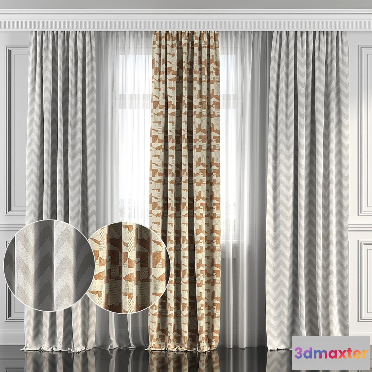 883816 - Curtains with window 117 - No.4
