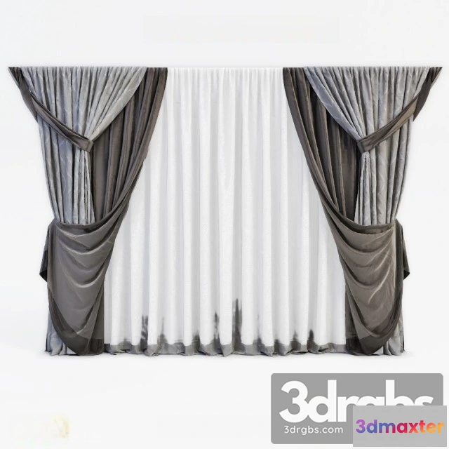 920346 - Curtain Blind With Classical V23