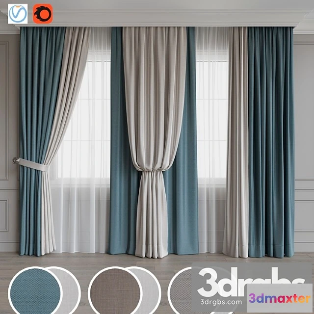 920412 - Curtain Set Porter 120