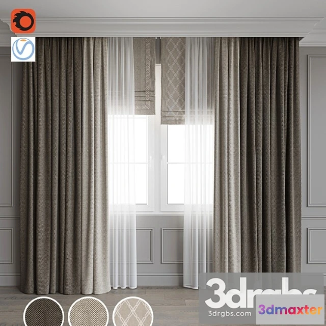 920420 - Curtain Set Porter 87