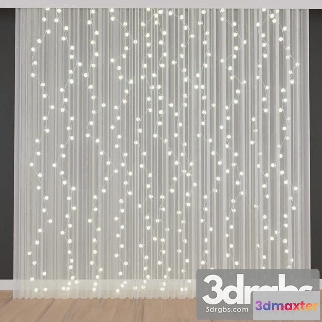 920750 - Curtains with garlands