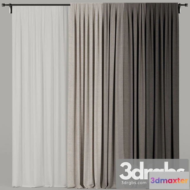 920760 - Curtains with tulle 2 2